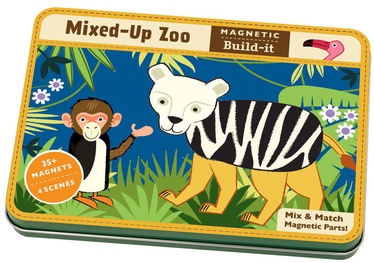 Mudpuppy Mixed-Up Zoo Magnetic Build-It