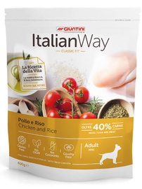 Italian Way Chicken & Rice Mini Adult 800gr