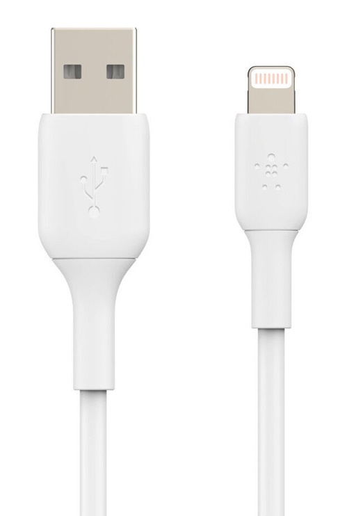 Провод Belkin AKBLKTUPVCALTG1, USB/Apple Lightning, белый