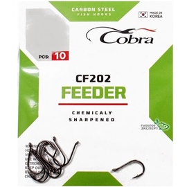 Āķis Salmo Cobra Feeder Master CF202, melna