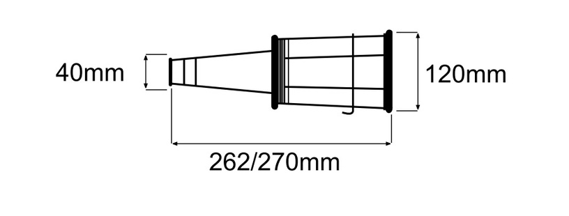 Lampa Lena Gummi, karināms, 100 W