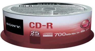 Sony CD-R 700MB 48x 25pcs