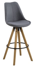 Home4you Dima Bar Stool Dark Grey