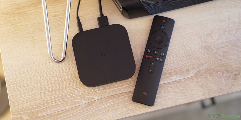 Мультимедийный проигрыватель Xiaomi MI TV BOX S, Micro USB, черный
