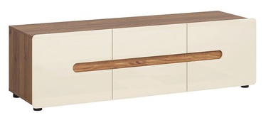 Black Red White Indio TV Cabinet Sibiu Larch/Pearl