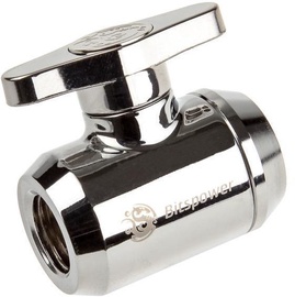 BitsPower Stop Valve BP-MVV-SLSL Shining Silver