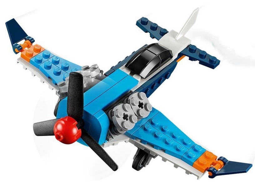 Konstruktorius LEGO Creator Propelerinis lėktuvas 31099, 128 vnt.