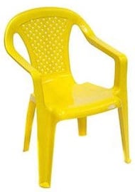Dārza krēsls Garden4you Baby, dzeltena, 38 cm x 38 cm x 52 cm
