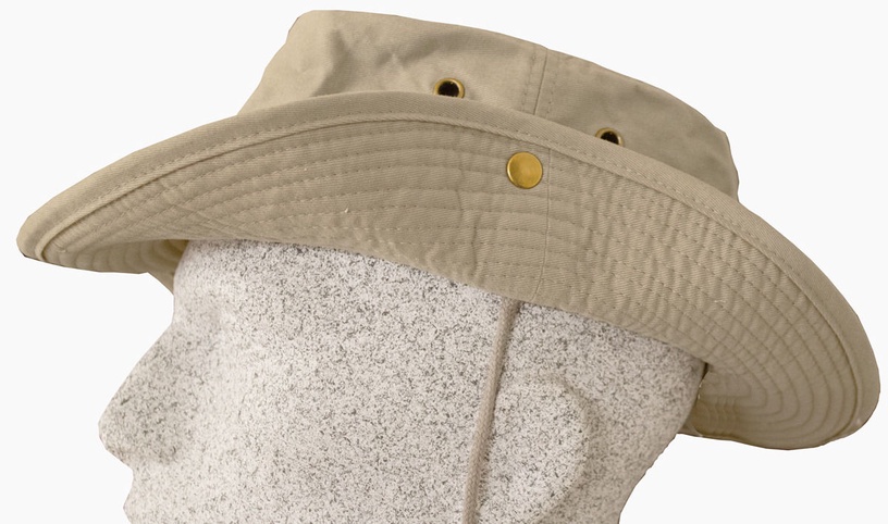 Vasaras cepure Basic Nature, dzeltena/smilškrāsas, XL