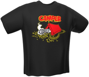 T-krekls GamersWear Camper T-Shirt Black M