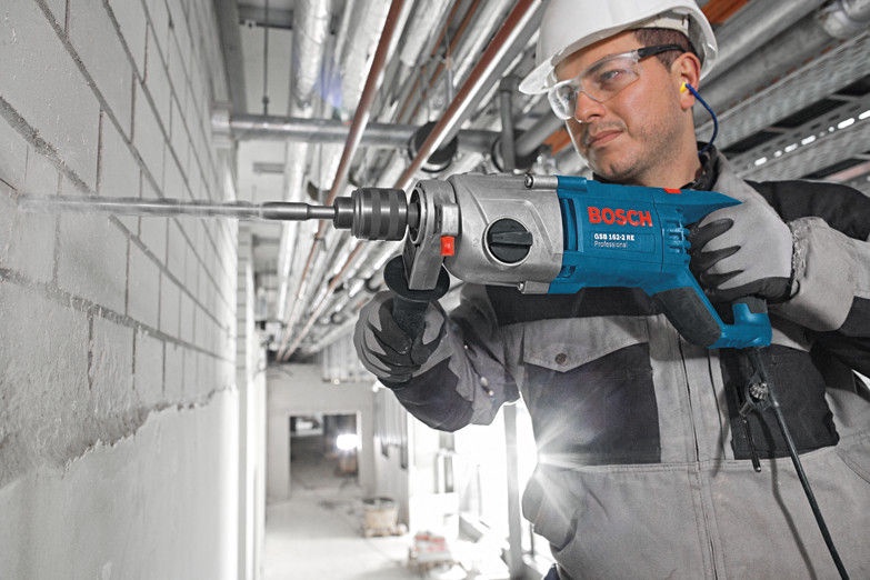 Triecienurbjmašīnas Bosch GSB 162-2 E, 1500 W