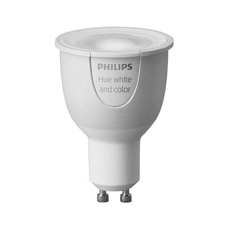 Lemputė Philips Hue White & Colour Ambience LED, MR16, balta, GU10, 6.5 W, 250 lm