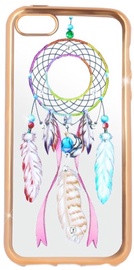 Beeyo Glamour Series Dreamcatcher Back Case For Sony Xperia XA Transparent/Gold