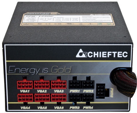 Блок питания Chieftec GPM-1250C 1250 Вт, 14 см
