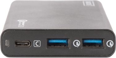 Laadija Digitus, USB/AC/DC, must