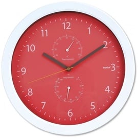 Platinet Summer Wall Clock 42574 Red