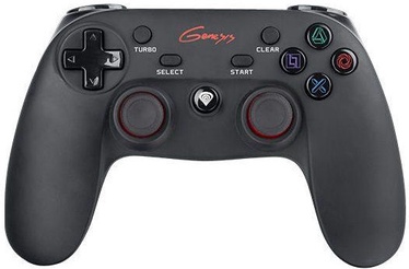 Spēļu kontrolieris Genesis PV65 PS3, PC Wireless, melna
