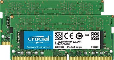 Operatyvioji atmintis (RAM) Crucial CT2K16G4S24AM, DDR4 (SO-DIMM), 32 GB, 2400 MHz