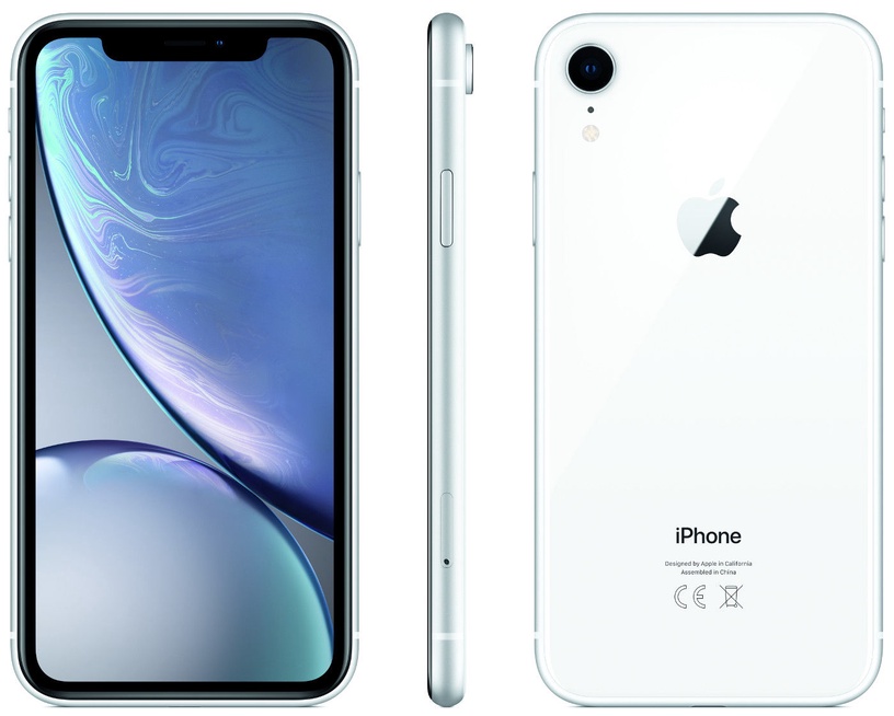 Mobilusis telefonas Apple iPhone XR, baltas, 3GB/64GB