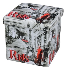 Пуф Halmar Moly Paris, 38x38x38 см