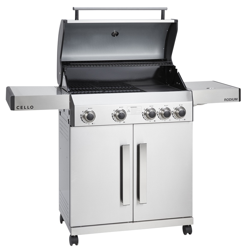 Gaasigrill Cello Rodium 4, 55 cm x 140 cm