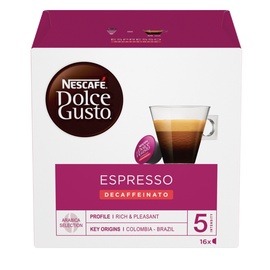Kohvikapslid Dolce Gusto, 0.096 kg, 16 tk