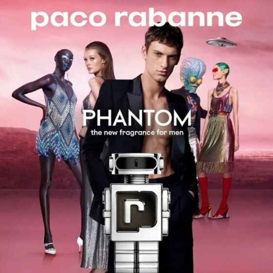 Dušo želė Paco Rabanne Phantom, 150 ml - Senukai.lt