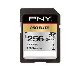 PNY PRO Elite 256GB SDXC UHS-I U3 Class 10