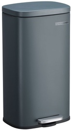 Songmics Trash Can Smoke Grey 85.5x35cm
