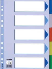 Esselte Document Divider Book 5 Tabs Colored