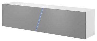 Vivaldi Meble Slant 160 TV Stand White/Grey Gloss