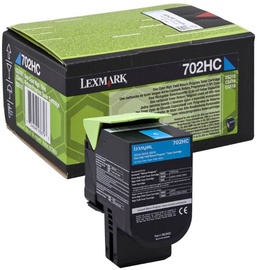 Lazerinio spausdintuvo kasetė Lexmark 702HC Toner Cartridge Cyan