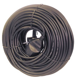 Verners Extension Cord Black 50m