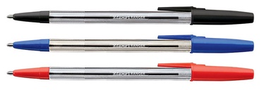 Ручка Luxor 1201-03-1203, прозрачный, 0.8 мм
