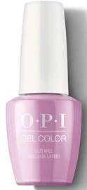 Nagu laka OPI Gel Color Suzi Will Quechua Later!