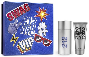 Carolina Herrera 212 Men 100ml EDT + 100ml After Shave Gel 2019