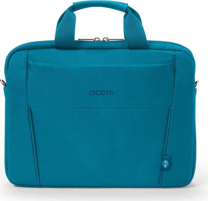 Klēpjdatoru soma Dicota Slim Eco Base, zila, 13-14.1"