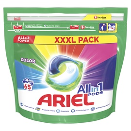 Kapsulas mazgāšanai Ariel Color, 65 gab.