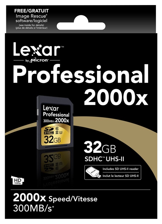 Mälukaart Lexar, 32 GB