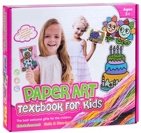 Popierinių figūrų gaminimo rinkinys Paper Art Textbook For Kids