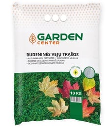 Mēslojums zālienam Garden Center Autumn, 10 kg