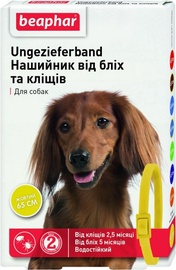 Beaphar Ticks & Fleas Collar 65cm Yellow