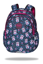 Школьный рюкзак CoolPack D048322, синий/черный/многоцветный