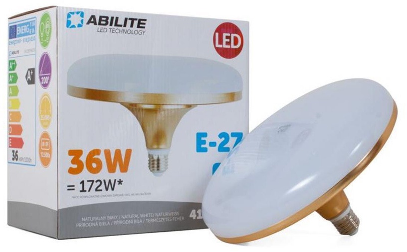 Spuldze Abilite LED, E27, 36 W, 2900 lm