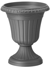 Цветочный горшок Form Plastic Milano 0083-014, пластик, Ø 30 см, серый