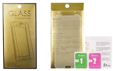 Gold Tempered Glass Screen Protector For Sony Xperia XZ2