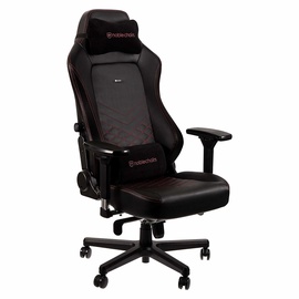 Žaidimų kėdė Noblechairs Hero, juoda/raudona