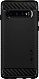 Spigen Rugged Armor Back Case For Samsung Galaxy S10 Plus Matt Black