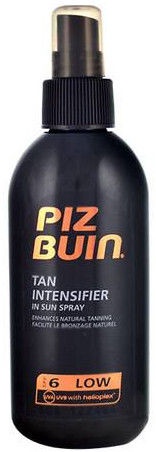 Stiprinantis įdegį purškiklis Piz Buin Tan Intensifier SPF6, 150 ml