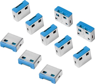 Savienojuma bloķētājs LogiLink USB port blocker 10 x locks